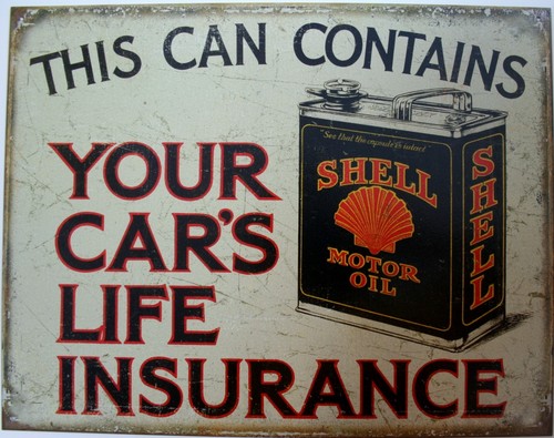 Vintage replica tin metal sign - vintage,